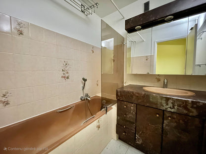 Clichy  3 pièces 66m² lumineux avec cave et parking