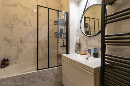 LEVALLOIS-PERRET -  "Charme de l'ancien" - 3 pièces 63 m2
